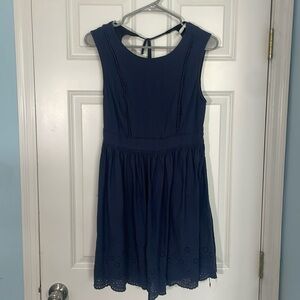 Altard State Navy Blue Mini Dress